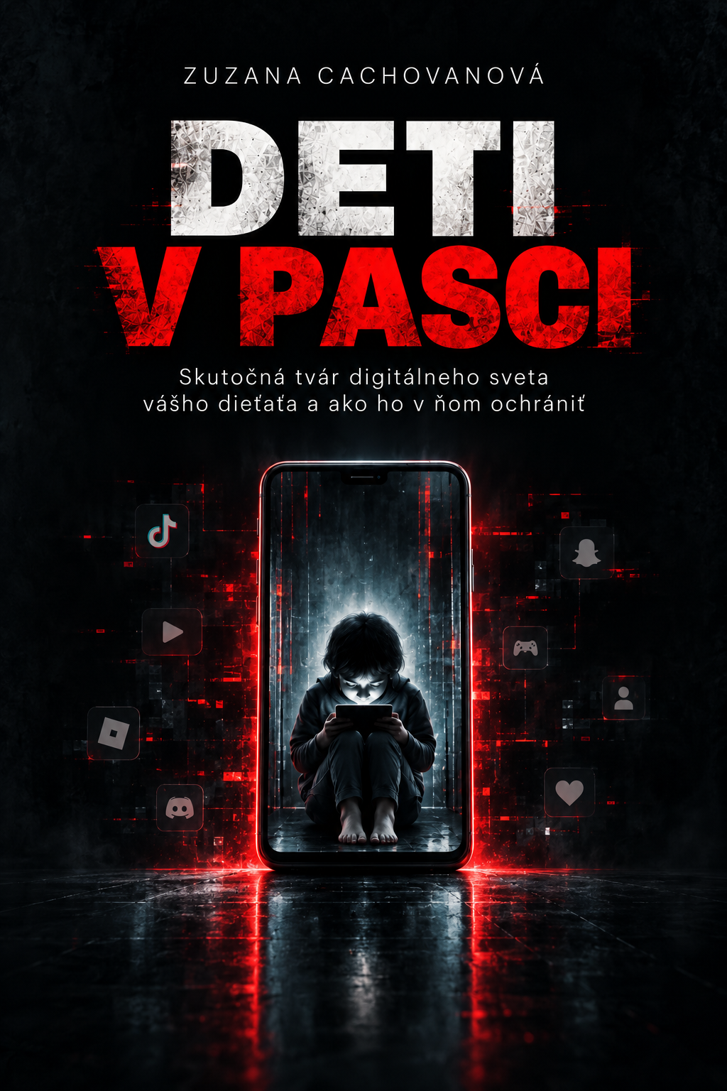 Obálka knihy Deti v pasci od Zuzany Cachovanovej